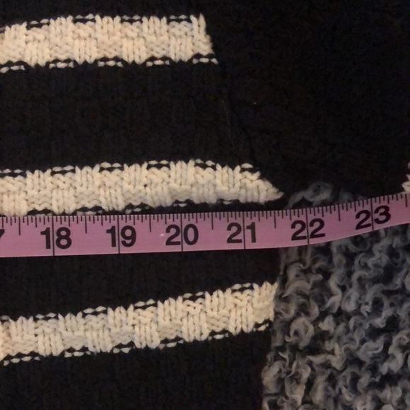 La Linge x Target Collab. Cotton Striped 1/4 Zip Convertible Collar Sweater - Picture 9 of 10